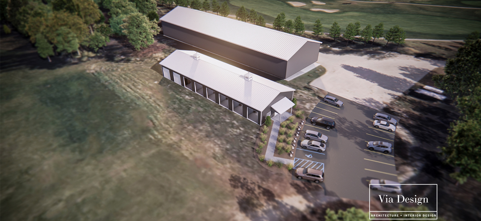 Aerial view of The Nest at Quail Ridge Golf Club